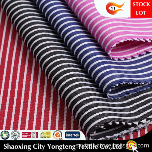 Woven Stripe Fabric For Office Shirt